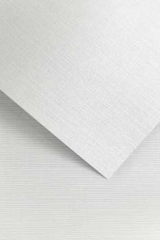 Ozdobný papír A4 Ryps - 240 g/m2, bílý, 20 ks