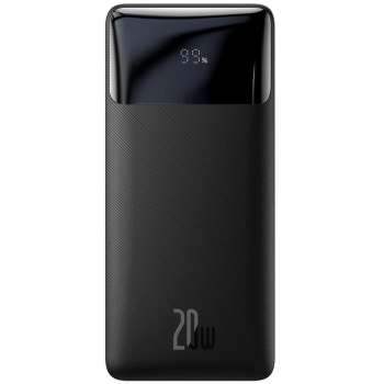 Powerbanka Baseus Bipow PPBD050301 - kapacita 10000mAh, výkon 20W, černá