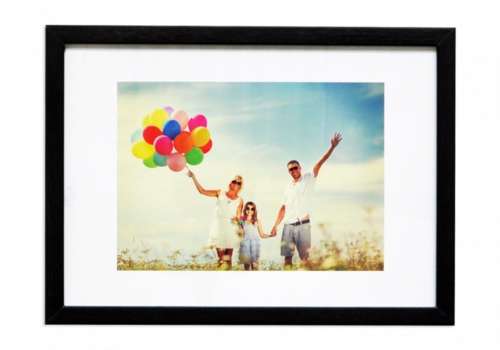 Fotorámeček Q-Connect - 30 x 40 cm, plastový, černý