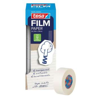 Lepicí páska Tesafilm® Paper - 19 mm x 33 m, 8 ks