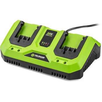 Duální rychlonabíjecí stanice FIELDMANN FDUZ 79110 - pro až 2 akumulátory 20V