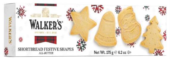 Luxusní skotské máslové sušenky Walkers 175 g