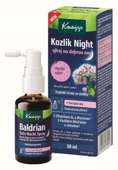 Kneipp sprej na dobrou noc Kozlík Night, 30 ml