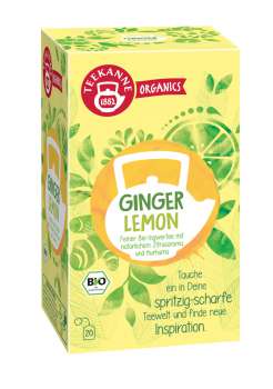 Čaj Bio Ginger Lemon, 20 sáčků, 1 ks
