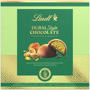 Dubajské pralinky Lindt v dárkové krabičce (90 g)