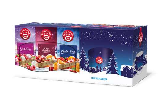 Kolekce čajů a hrnku Let It Snow