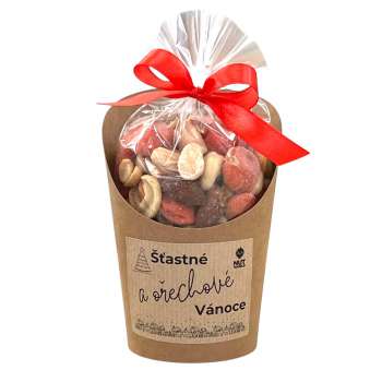 Slaný MIX VÁNOČNÍ v celofánu a kelímku, 180 g