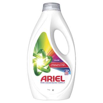 Gel na praní Ariel Color - 1,125 l, 25 pracích dávek