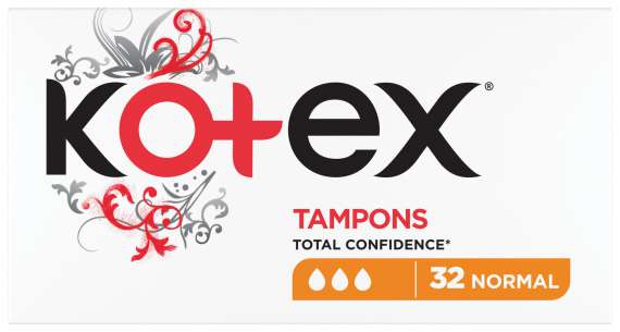 Tampony Kotex - normal, 32 ks