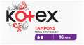 Tampony Kotex - mini, 16 ks