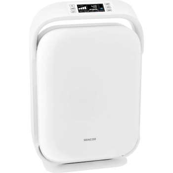 Čistička vzduchu Sencor SHA 9400WH - LCD displej, CADR 483 m3/h, 8-stupňová filtrace, bílá