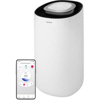 Odvlhčovač vzduchu Sencor SDH 1210WH - LED ovládací panel, kapacita až 12 l/den, bílý/černý