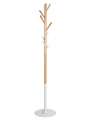 Stojací věšák Alba Tree - bílý/světle hnědý