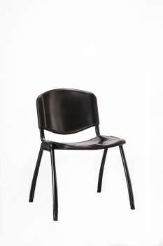 Konferenční židle Liza - plastová, černá