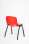 Konferenční židle Liza - plastová, červená