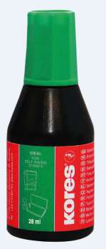 Razítková barva Kores 28 ml zelená