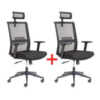 Kancelářská židle Comfy - černá