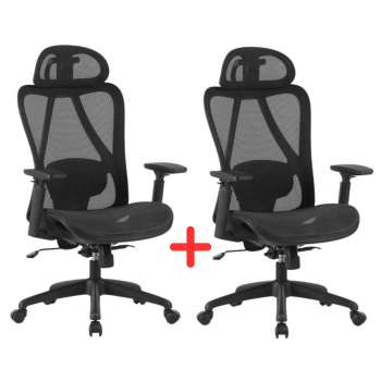 Kancelářská židle Kalamos - černá