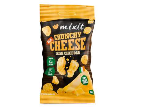 Sýrové krekry Mixit - křupavý sýr Irský cheddar, 20 g