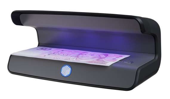 UV/WL LED detektor padělků Safescan 75 LED - černý