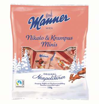 DÁREK: Mix oplatek  Manner 150 g