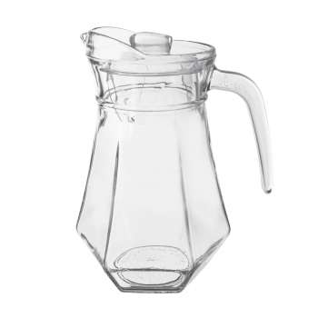Džbán Orion - skleněný, s víkem, 1,3 l