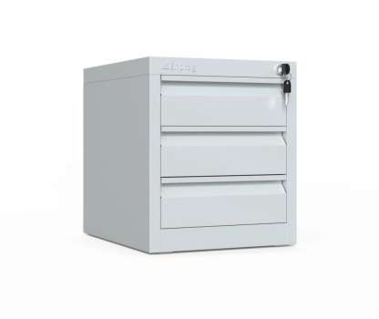 Stolový kontejner HDK-03 - podvěsný, šedý