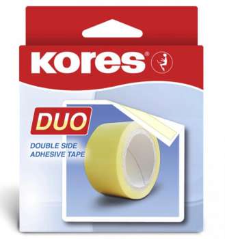Oboustranná lepicí páska Kores DUO - 15 mm x 5 m