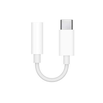 Audio adaptér Apple USB-C na 3.5 mm Jack - bílý