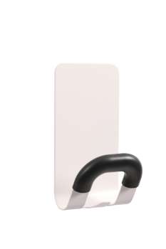 Háček na tašky MAG - magnetický, bílý