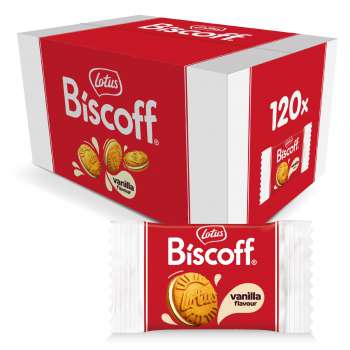 Karamelizované sušenky Lotus Biscoff - vanilkový krém, balené, 120x 10 g