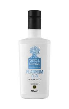 Prémiový olivový olej Terra Creta EVOO Platinum 500 ml