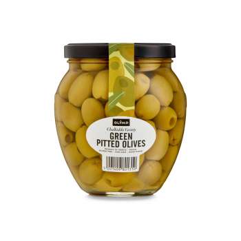 Olymp Zelené olivy bez pecky 1600 g