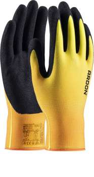 Rukavice Ardon Creatron - černá neon, vel. 11