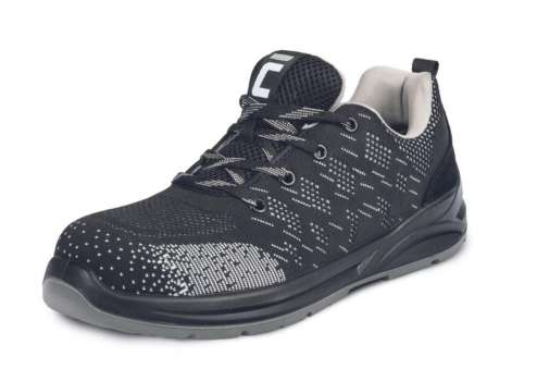 Polobotka Gera S1P SR - černá/šedá, vel. 37