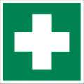 Značka První pomoci - samolepicí fólie, 20 × 20 cm