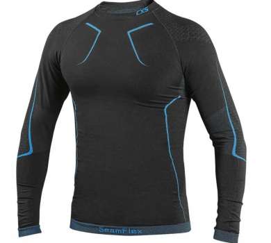 Tričko SeamFlex - pánské, černo-modré, vel.XL-2XL