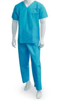Chirurgický komplet SMMS - modrý, vel. XL