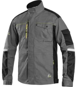 Blůza CXS Stretch - pánská, šedo-černá, vel. 48