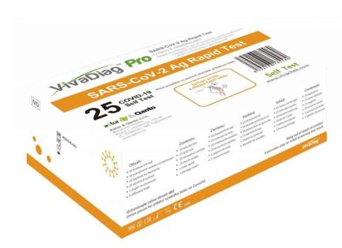 Test VivaDiag Pro SARS-CoV-2 Ag Rapid Test - 25 ks