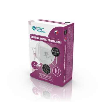 Respirátor GPP2 FFP2 NR - balení 10 ks