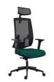 Kancelářská židle Lapel PDH - synchro, tmavě zelená