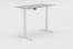 Výškově stavitelný stůl Adastra 2, šíře 160 cm - šedý/bílý
