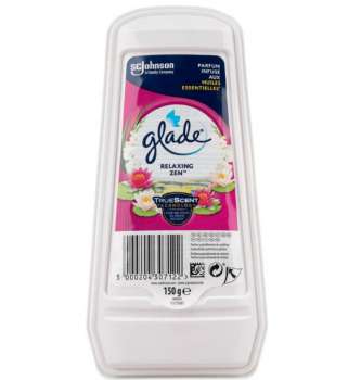 Gelový osvěžovač vzduchu Glade - relaxing zen, 150 g