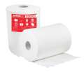 Papírové ručníky v roli PrimaSOFT - 1vrstvé, rollautomatic, bílé, 270 m, 6 rolí