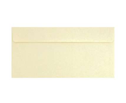 Ozdobné obálky Nature - DL, 120 g/m2, rovná klopa, béžové, 10 ks