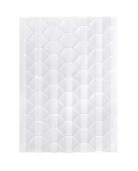 Samolepicí rohy do alb - transparentní, 306 ks