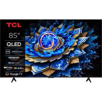 QLED televize 85" TCL 85T69C - 4K UHD, Direct LED, 3x HDMI, 2x USB, LAN, GoogleTV