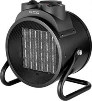 Přímotop ECG HH 3010 - max příkon 3000 W, PTC keramický topný článek, 3 pracovní režimy, černý