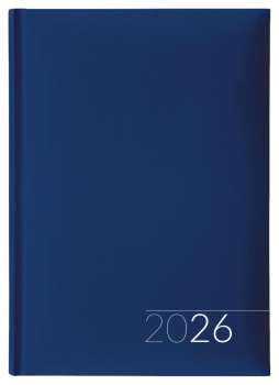 Denní diář 2026 - lamino, A5, modrá
